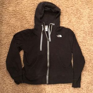 NORTH FACE ZIP UP JACKET SIZE MEDIUM